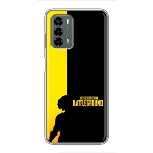 Чехол (TPU) с картинкой "Лого Пабг" на ЗТЕ Блейд В40 Вита (Battlegrounds)