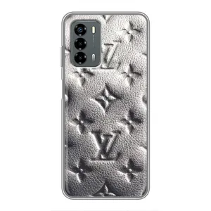 Текстурный Чехол Louis Vuitton для ЗТЕ Блейд В40 Вита (Бежевый ЛВ)