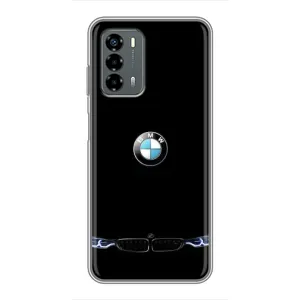 Силиконовый бампер с картинкой машины на Blade V40 Vita (Черный BMW)
