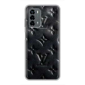 Текстурный Чехол Louis Vuitton для ЗТЕ Блейд В40 Вита (Черный ЛВ)