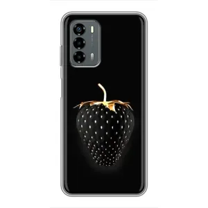 Чохол з зображенням смачної їжі для Blade V40 Vita (Чорна полуниця)