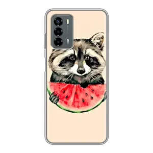 Силиконовый Чехол с Енотами на Blade V40 Vita (Енот)