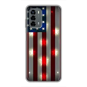 Чехол Флаг USA для Blade V40 Vita (Флаг США 2)