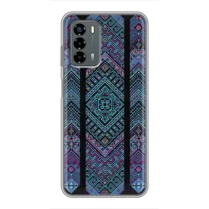 Силиконовый Чехол на Blade V40 Vita (Крутой орнамент)