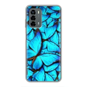 Силиконовый бампер с картинкой животных для Blade V40 Vita (Крылья бабочек)