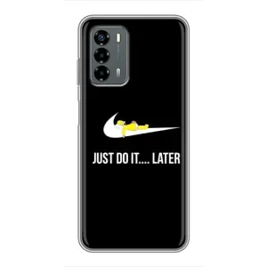 Силиконовый Чехол на Blade V40 Vita с картинкой Nike (Later)