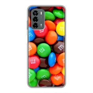 Чохол з зображенням смачної їжі для Blade V40 Vita (Різнокольорові M&M'S)