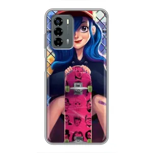 Чехол с картинкой Модные Девчонки Blade V40 Vita (Модная девушка)