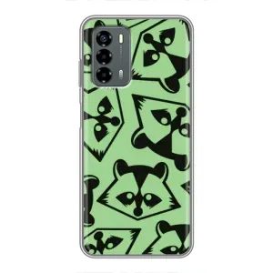 Силиконовый Чехол с Енотами на Blade V40 Vita (Мордочки Енота)