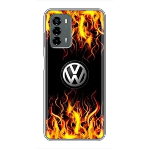 Чехол "Фольксваген" для Blade V40 Vita (Огненный Лого)