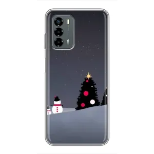 Чехлы на Новый Год Blade V40 Vita (Снеговички)