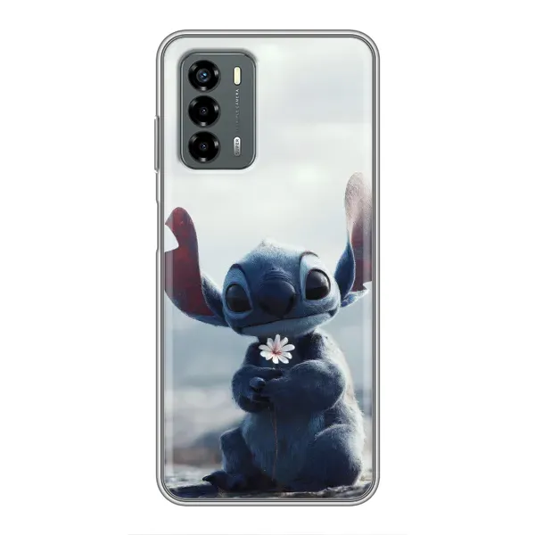 Чехол с рисунком «Стич с цветочком» для Blade V40 Vita Чехол с рисунком «Стич с цветочком» для Blade V40 Vita