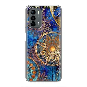 Чехлы со смыслом для Blade V40 Vita (Золотые узоры)