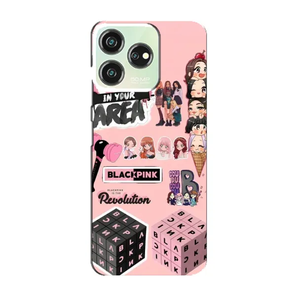 Чехол с рисунком «BLACK PINK коллаж» для ZTE Blade V50 Design Чехол с рисунком «BLACK PINK коллаж» для ZTE Blade V50 Design