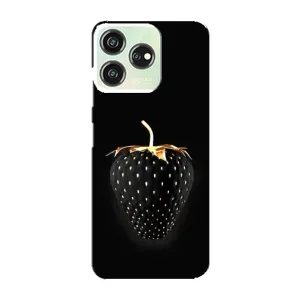 Чохол з зображенням смачної їжі для ZTE Blade V50 Design (Чорна полуниця)