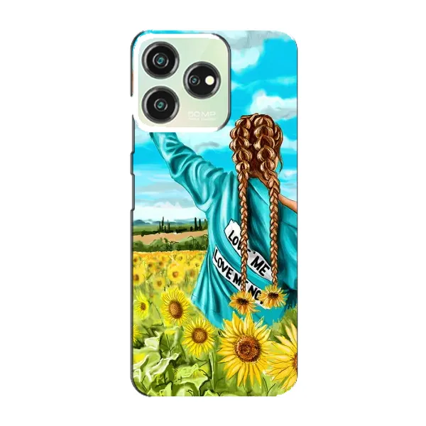 Чехол с рисунком «Девушка на поле» для ZTE Blade V50 Design Чехол с рисунком «Девушка на поле» для ZTE Blade V50 Design