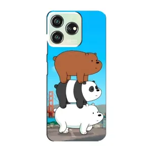 Чехлы с Пандами на ZTE Blade V50 Design (Друзья)