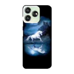 Чехол Unicorn на ZTE Blade V50 Design (Единорог)