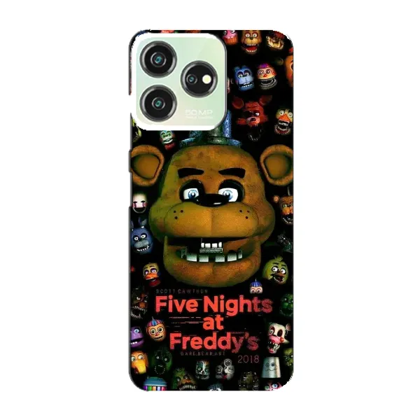 Чехол с рисунком «Freddy» для ZTE Blade V50 Design Чехол с рисунком «Freddy» для ZTE Blade V50 Design