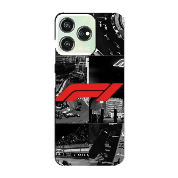 Чехол с рисунком «Коллаж Формула 1» для ZTE Blade V50 Design Чехол с рисунком «Коллаж Формула 1» для ZTE Blade V50 Design