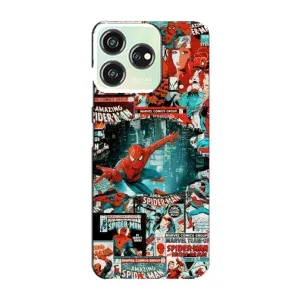 Чехол Супергерой Человека Паука на ZTE Blade V50 Design (Комиксы Человек Паук)