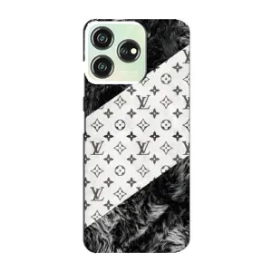 Чохол Стиль Louis Vuitton на ZTE Blade V50 Design (LV на білому)