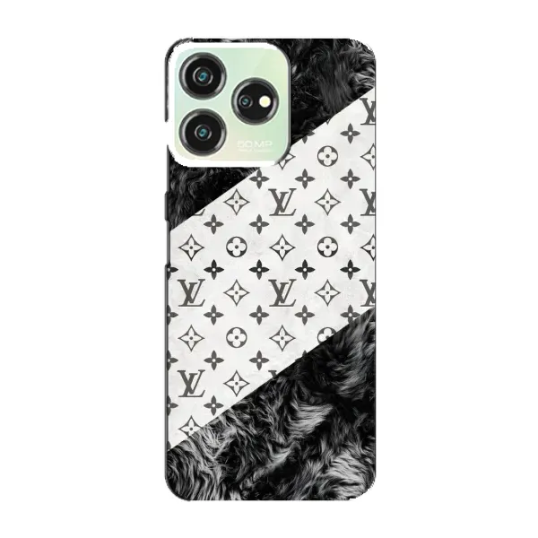 Чехол с рисунком «LV на белом» для ZTE Blade V50 Design Чехол с рисунком «LV на белом» для ZTE Blade V50 Design