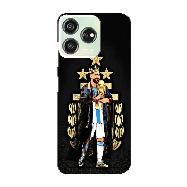 Чехол с рисунком «Месси король» для ZTE Blade V50 Design Чехол с рисунком «Месси король» для ZTE Blade V50 Design