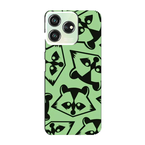 Чехол с рисунком «Мордочки Енота» для ZTE Blade V50 Design Чехол с рисунком «Мордочки Енота» для ZTE Blade V50 Design