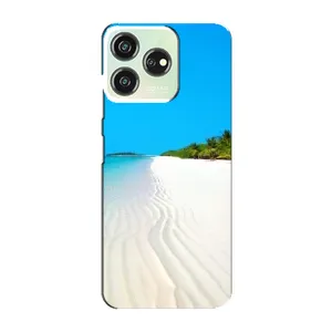 Летний Чехол на ZTE Blade V50 Design (Море песок)