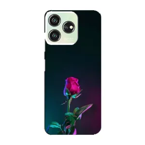Чохли з принтом Троянд для ZTE Blade V50 Design (Нічна троянда)