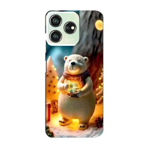 Чехлы на Новый Год ZTE Blade V50 Design (Новогодний ведмеженок)