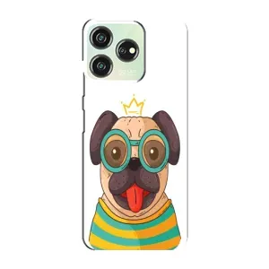 Бампер для ZTE Blade V50 Design з картинкою "Песики" (Собака Король)