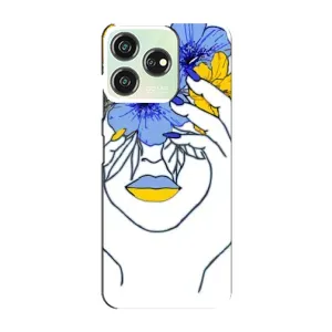 Чохол на ZTE Blade V50 Design (Український дизайн) (Українка на всю голову)