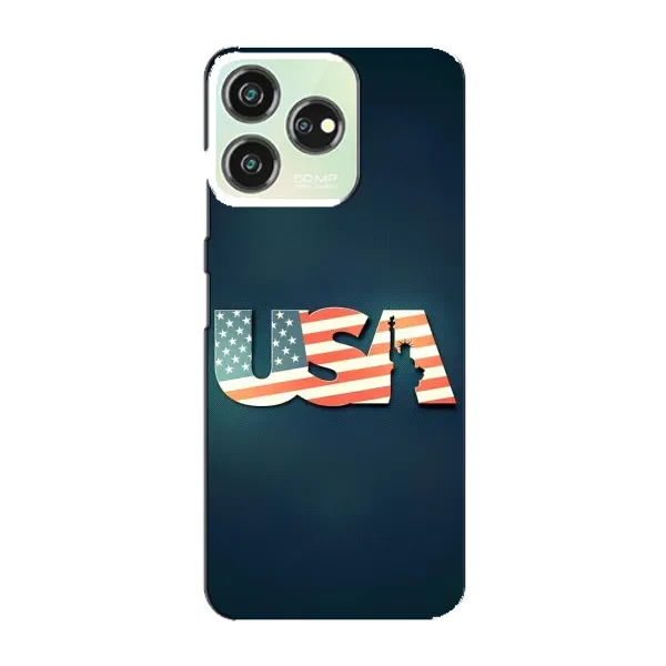 Чехол с рисунком «USA» для ZTE Blade V50 Design Чехол с рисунком «USA» для ZTE Blade V50 Design