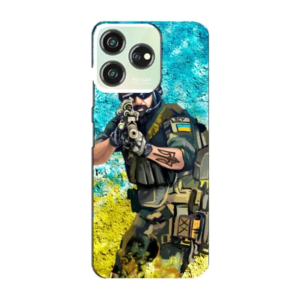 Чехол с рисунком «ЗСУ Воин» для ZTE Blade V50 Design Чехол с рисунком «ЗСУ Воин» для ZTE Blade V50 Design