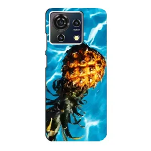 Чехол с изображением вкусной еды для ZTE Blade V50 Vita (Ананас)