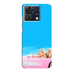 Силиконовый Чехол Барби Фильм на ZTE Blade V50 Vita (Барби и Кен)