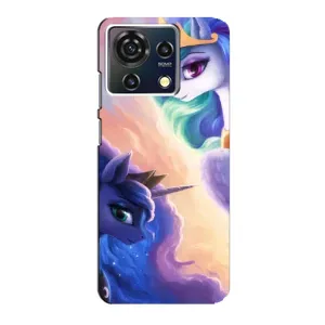 Чехол Unicorn на ZTE Blade V50 Vita (Единорожки на тучках)