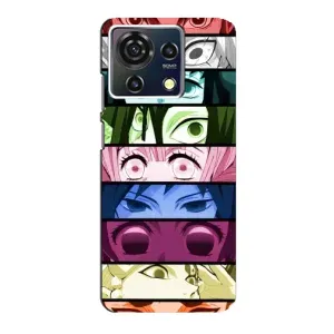 Силиконовые чехлы с глазами Anime для ЗТЕ Блейд В50 Вита (Глаза Хашира)