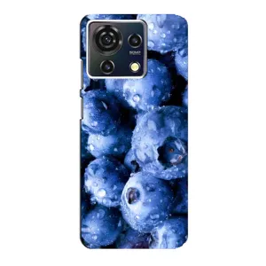 Чехол с изображением вкусной еды для ZTE Blade V50 Vita (Голубика)