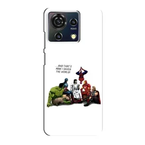 Чехлы для ZTE Blade V50 Vita (Для Христиан) (Иисус супергерой)