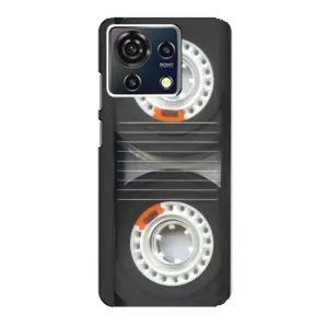 Чехол с Прикольным принтом на ZTE Blade V50 Vita (Кассета магнитофона)