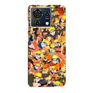 Чехлы с принтом Наруто на ZTE Blade V50 Vita (Коллаж Наруто)