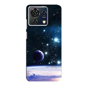 Чехол (ТПУ) с планетами на ZTE Blade V50 Vita (Космический вид)
