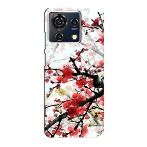 Чехол с принтом САКУРЫ на ZTE Blade V50 Vita (Красивая Сакура)