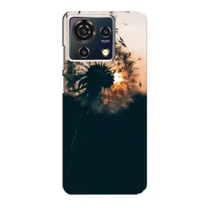 Силиконовый Чехол с одуванчиками на ZTE Blade V50 Vita (Красивый одуванчик)