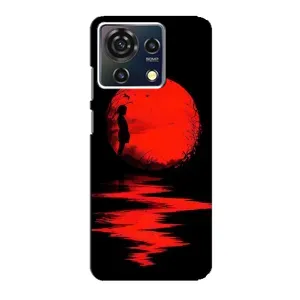 Літній Чохол на ZTE Blade V50 Vita (Червоний Захід сонця)