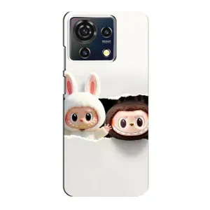 Чехол с принтом Лабубу для ZTE Blade V50 Vita (Фигурки Labubu)