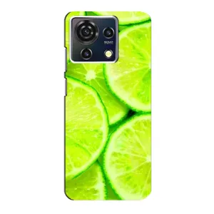 Чехол с изображением вкусной еды для ZTE Blade V50 Vita (Лайм)